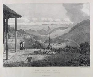 Vue de Kotagherry regardant les plaines de Coimbetoor, planche 2 de 
